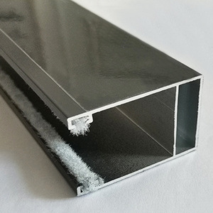Aluminum Alloy <b>Curtain</b> Track 30mm Single Opening Dark Gray Blackout Groove Motorized Track Accessories 6 Meters - Product Image 1