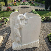 Pierres tombales et monuments en granit sculptés de style européen Dalle de marbre naturel pour utilisation au cimetière Pierres tombales funéraires