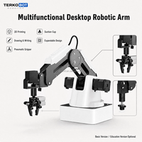Manipulador Robótico de Aluminio Magician, Software de Programación de Bloques Gratuito, Robot de Escritorio Todo en Uno para Dibujo, Grabado e Impresión 3D