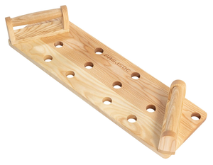 Planche de pompes en bois multi-trous avec poignées détachables pour l'entraînement musculaire des pectoraux, des épaules, du dos et des bras - Product Image 6