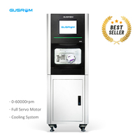 Gusrom GSM 8X Machine de fraisage dentaire 5 axes à double usage, haute efficacité, 21 outils, changement automatique, broche verticale à 90°, utilisation facile, faible coût