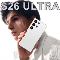 Smartphone Baru S26 Ultra 5G 16GB+1TB Layar HD 7.3 Inci 120Hz Android 15.0 Dual SIM CDMA Kamera 108MP Gaming