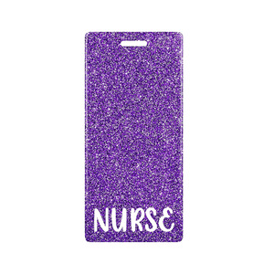 Cross-border NURSE <b>glitter</b> acrylic board, vertical version, hospital nurse badge/name identification label wholesale. - Product Image 5
