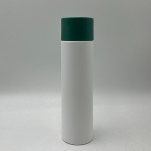 Emballage cosmétique pour produits de beauté, flacons cylindriques ronds de 300 ml et 250 ml, flacon de shampooing en plastique souple à presser avec bouchon à disque - Product Image 5
