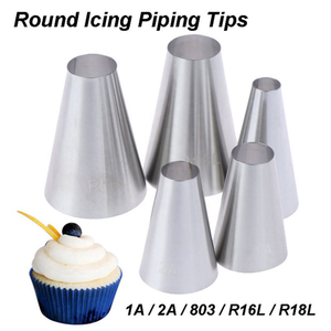 5-Piece thiết lập 1A 2A 803 r16l thép không gỉ Vòng miệng đóng băng đường ống lời khuyên vòi phun thiết lập - Product Image 2