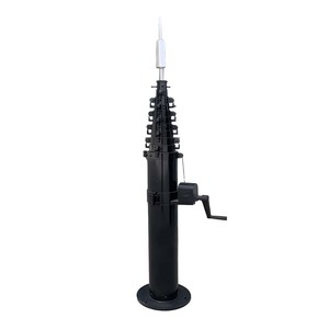7M 8M <span class=keywords><strong>9M</strong></span> 10m có thể thu vào nhôm tay tời Telescopic mast cho PTZ hệ thống máy ảnh - Product Image 1
