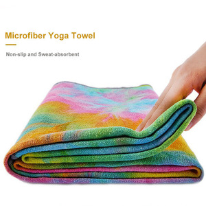 Toalla de mano pequeña antideslizante microfibra sudor seco gimnasio Fitness femenino Yoga - Product Image 4