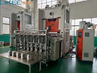 Machine automatique de fabrication de contenants en aluminium LK-T130, 50 mouvements par minute