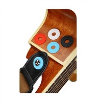 Sangle universelle pour tête de guitare et ukulélé avec boucle anti-débrayage, coussinet de sécurité antidérapant, corde de fixation à vis