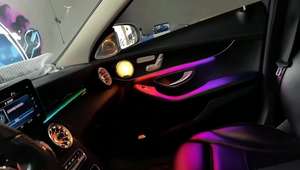 Luce Ambientale Dinamica a 64 Colori W205 per Mercedes-Benz C300 C400 C43 C63 C63s AMG, Kit di Aggiornamento Illuminazione Interna GLC <span class=keywords><strong>X253</strong></span> - Product Image 4