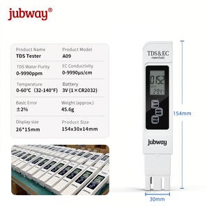 الرقمية المياه جهاز اختبار جودة الماء <span class=keywords><strong>TDS</strong></span> EC متر المدى 0-9990 متعددة الوظائف نقاء المياه مقياس الحرارة - Product Image 2