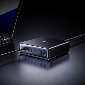 UGREEN 200W GaN Desktop Charging Station <b>with</b> 8 <b>Ports</b> PD3.1 Fast Charger for Laptop Phone <b>Tablet</b> - Product Image 4
