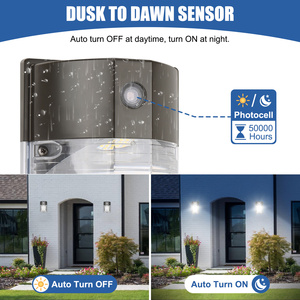 LED <strong>Wall</strong> Pack Security Lighting Aluminum Mini <strong>Wall</strong> Pack With Dusk To Dawn Photocell 17-25W 120 Beam Angle 5-Year Warranty - Product Image 4