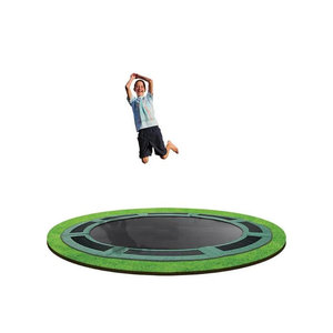<span class=keywords><strong>Trampolines</strong></span> <span class=keywords><strong>de</strong></span> Jardín Subterráneos <span class=keywords><strong>de</strong></span> 13 Pies con Cubierta para Lluvia - Product Image 1