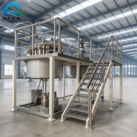 Ligne d'extraction et de concentration automatique de bouillon de bœuf, de poulet et de soupe aux fruits, en acier inoxydable de qualité alimentaire, capacité de 800 à 1500 L