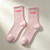 Fabricant OEM, chaussettes en tricot jacquard personnalisées avec logo, chaussettes colorées à la mode pour femmes, chaussettes personnalisées avec logo