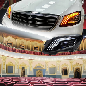 ไฟหน้าโปรเจคเตอร์ LED สำหรับรถเบนซ์ S-Class W222 ปี 2014-2018 พร้อมไฟ DRL 12V 50W 5000 ลูเมนส์ สภาพใหม่ ไฟหน้า LED 12V สำหรับรถเบนซ์ S-Class - Product Image 2