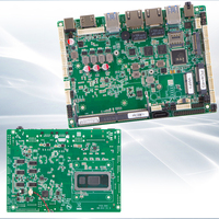 Hochwertige ITX Intel 1 * VGA 2 * RJ45 8 * USB 5 * RS-232 + 1 * RS-485/232 Anschlüsse DC 12V Fanless Industrial Motherboard mit i7
