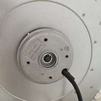 Ventilateur centrifuge arrière en acier galvanisé RTU pour refroidissement par condensation 250*80MM CE 3C