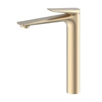 Robinet mitigeur haut de gamme en laiton pour lavabo, eau froide et chaude, finition bronze canon, pour salle de bain