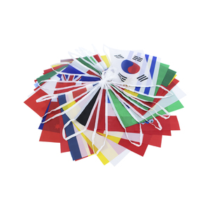 2022 Qatar 32 Penggemar Negara Yang Berpartisipasi 14*21CM Bendera Bendera Tali untuk Festival Pesta Bar Olahraga Klub Dekorasi Bendera Mini - Product Image 3