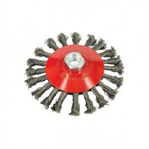TTAKE Conical Brush With Twisted Knots Steel M14 <b>Abrasive</b> <b>Tool</b> For Metal Surface Preparation - Product Image 2