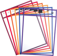 Carpeta Transparente A4 de Alta Capacidad, Reutilizable, con Bolsillos para Archivos, Marca Privada, Protector de Documentos, Directo de Fábrica