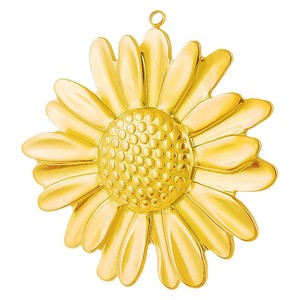 Pendentif Fleur de Marguerite en Acier Inoxydable 304 Plaqué Or 18K, Composants de Fabrication de Bijoux DIY pour Colliers - Product Image 5