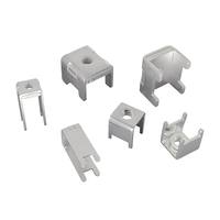 Connecteur de puissance OEM robuste M4 en acier/laiton étamé pour PCB, borne de soudure à pression, languette de soudage, matériel haute intensité