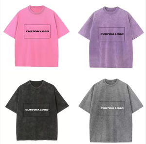 T-shirt pour homme en jersey 100% coton, coupe ample, imprimé sérigraphié avec motif lettres, respirant et écologique - Product Image 1