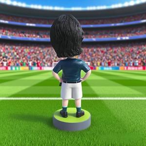 Figura Personalizada <span class=keywords><strong>de</strong></span> Jugador <span class=keywords><strong>de</strong></span> Fútbol en Resina, Decoración para Auto, Bobblehead 3D, Recuerdo <span class=keywords><strong>de</strong></span> <span class=keywords><strong>Juego</strong></span> y Regalo - Product Image 3
