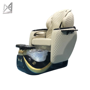 Chaise de pédicure de salon spa Canboth Gold de luxe avec jet magnétique Lampe LED 7 couleurs Baignoire à remous Modèle CB-FP002 - Product Image 2