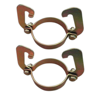 Colliers de serrage pour système d'arrosage personnalisés Collier de serrage à charnière en forme de poire en acier au carbone galvanisé électrique