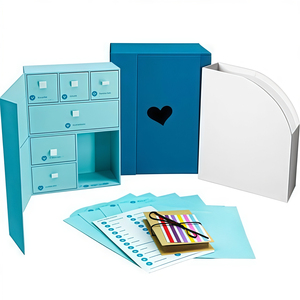 Nouveauté 2026 : Boîte cadeau <span class=keywords><strong>de</strong></span> Noël en carton <span class=keywords><strong>de</strong></span> luxe personnalisée, recyclable, <span class=keywords><strong>calendrier</strong></span> <span class=keywords><strong>de</strong></span> l'Avent haut <span class=keywords><strong>de</strong></span> gamme, adorable boîte pour bébé avec cadre - Product Image 5