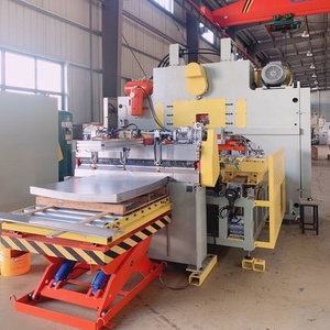 Tự động kết thúc nắp vòm dưới máy làm để sản xuất 52/65 mét kim loại tin có thể mũ - Product Image 5