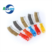 Brosse métallique métallique de nettoyage de détail de polissage en laiton de brosse de rouille d'acier inoxydable