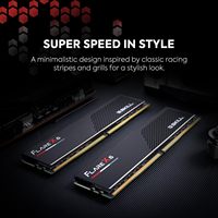 Flare Series DDR5 RAM 32GB (2x16GB) 6400MT/s CL32-39-39-102 1.40V Server Memory UDIMM Matte Black