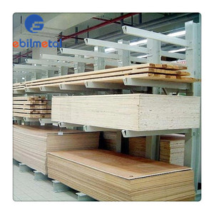 Hot sale adjustable plywood & plank storage heavy duty steel metal cantilever racking shelves