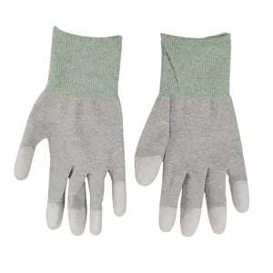 Q1M ESD перчатка с покрытием из полиуретана/перчатка с покрытием из полиуретана для безопасности рук/Антистатическая перчатка