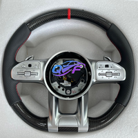 Volant en cuir pour W223, compatible avec Benz W205 C63 W213 E63 G63 GLS63S GLA45 A45 E43 G55 G63 W204 W223