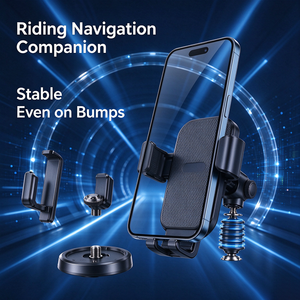 Soporte Universal para Teléfono Móvil para Motocicleta y Scooter Eléctrico, Rotación de 360 Grados, Soporte para Manillar para Navegación GPS - Product Image 5