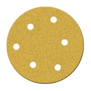 5 Inch 125 Mm Dry Grinding Abrasive Sandpaper Sanding Discs For Polishing