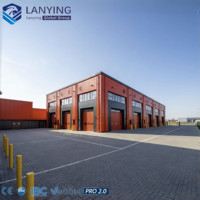 Bâtiment préfabriqué en acier conçu sur mesure pour entrepôt industriel et atelier de grande capacité