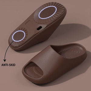 Tendance de la mode, chaussures plates à bout ouvert tendance pour hommes et femmes, tongs d'été en EVA, légères, pour les saisons d'automne et de printemps - Product Image 2