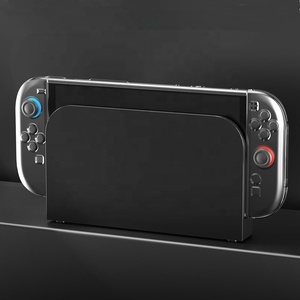 SYYTECH Split PC Estuche protector de cristal duro para NS <span class=keywords><strong>Nintendo</strong></span> Switch 2 <span class=keywords><strong>V2</strong></span> Consola Carcasa Cubierta protectora transparente - Product Image 5