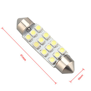 Ampoule LED d'éclairage intérieur 90 mm 12 V pour tableau de bord de voiture, usage intérieur automobile - Product Image 1