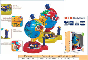 Montessori Educational Science Toys <strong>World</strong> Map <strong>World</strong> <strong>Globe</strong> Study <strong>Game</strong> Baby Study Toy for Infant - Product Image 2