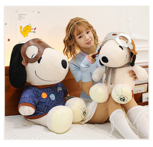 Peluche Snoopy Serie Travestimento Meccanico 35-70CM Alta Qualità Cuscino Giocoso Cartone Animato Cucciolo Regalo di Compleanno - Product Image 5