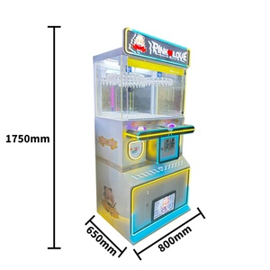 เครื่องหยอดเหรียญของรางวัลรูปกระต่ายสีชมพูแบบคู่รัก 2 คน สำหรับเครื่องคีบตุ๊กตาในสวนสนุก - Product Image 4