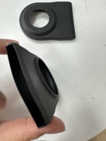 Bouclier de protection en caoutchouc flexible, manchon moulé sur mesure pour plaque de transmission de machines, anti-poussière, dureté 50~55 Shore, marque JMK